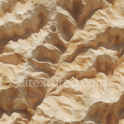 seamless Seamless 3D PBR Texture of Weathered Sandstone Cliff Rock with Crags and Erosion texture 8k free download PBR