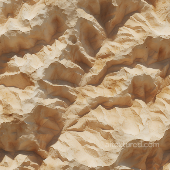 Stone Texture of Weathered Sandstone Cliff Rock with Crags and Erosion Stone texture preview