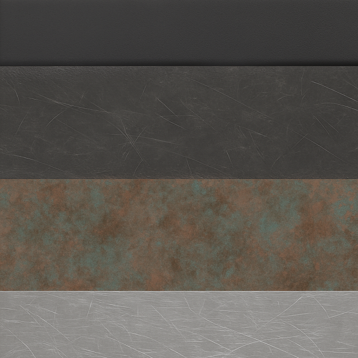 Smooth Rubber Surface With Textured Rubber Detail And Matte Finish seamless PBR texture preview
