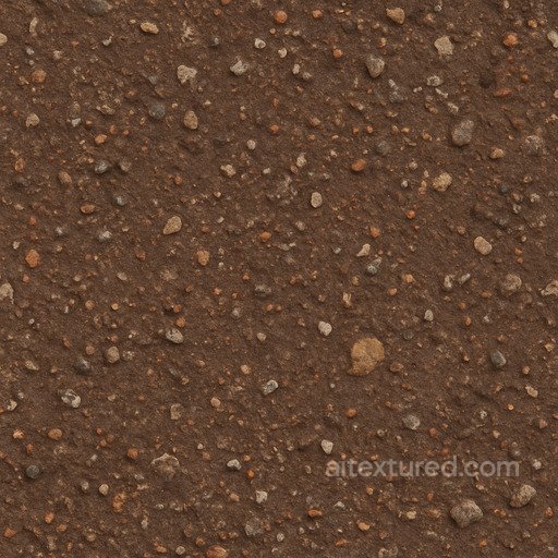 Polished Soil Seamless Texture seamless Basic-materials PBR texture