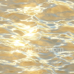 seamless Seamless 3D Water PBR Texture with Golden Sunlight Reflections and Subtle Wave Patterns texture 8k free download PBR