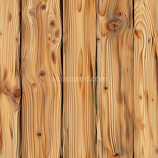 Preview — Seamless 3D PBR Charred Pine Wood Plank Texture with Knots & Fireburn Detailing
