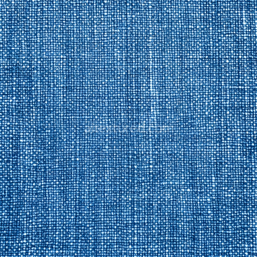 Seamless 3D Woven Denim Fabric PBR Texture with Intricate Blue-and-White Threadwork