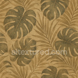 seamless Aged Tropical Leaves Texture Seamless 1024X1024 texture 1024x1024 free download PBR