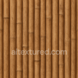 seamless Seamless 3d texture pbr 8k bamboo fence with bamboo plank bamboo strip and bamboo rough natural brown tone surface texture 8k free download PBR