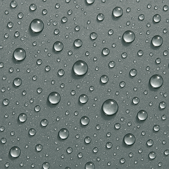 Sparkling Drops On Wet Metal Surface seamless PBR texture preview