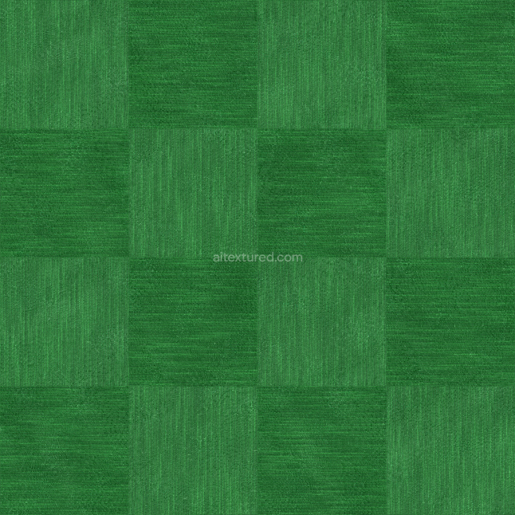 Seamless green fabric texture with a smooth surface