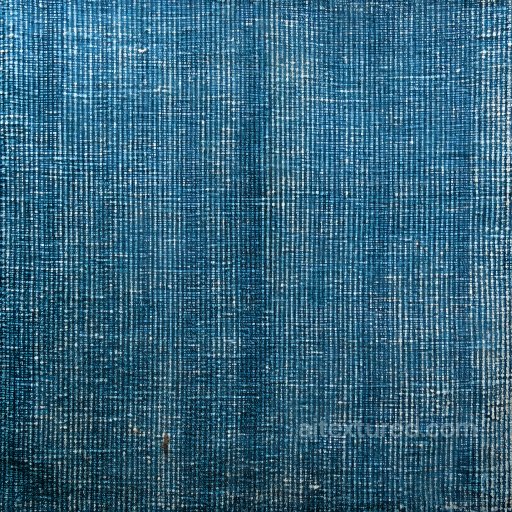Cracked Blue Painted Wood Texture with Fine Linear Crack Grid seamless Denim jeans PBR texture