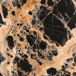 seamless Seamless 3D PBR Champagne and Black Marble Texture with Organic Veins texture 8k free download PBR
