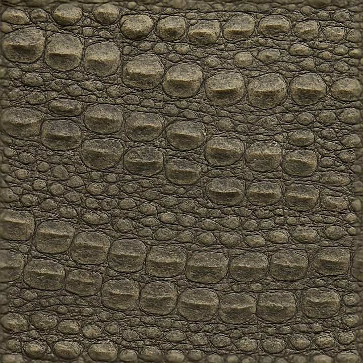 Crocodile Scales Scaly Skin Armored Hide Horny Plates Rough Scales Pitt… seamless PBR texture preview