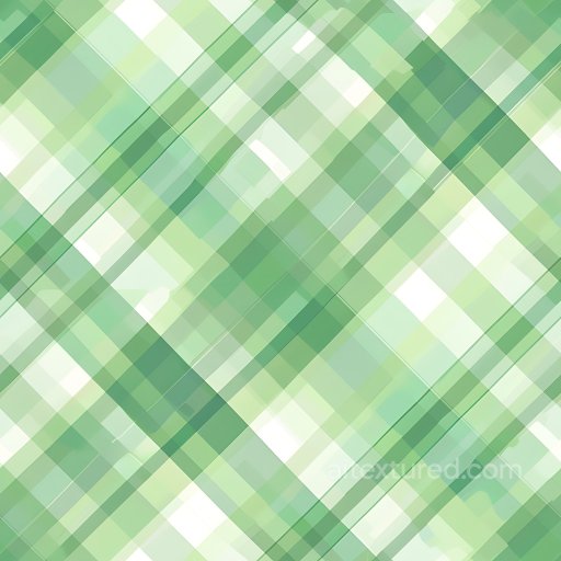 Seamless 3D PBR Texture of Soft Green Plaid Fabric with Subtle Gradient texture preview