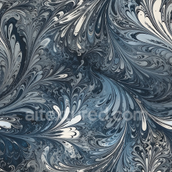 seamless Seamless 3D PBR Gray and Blue Marble Texture Featuring Intricate Swirling Veins texture 8k free download PBR