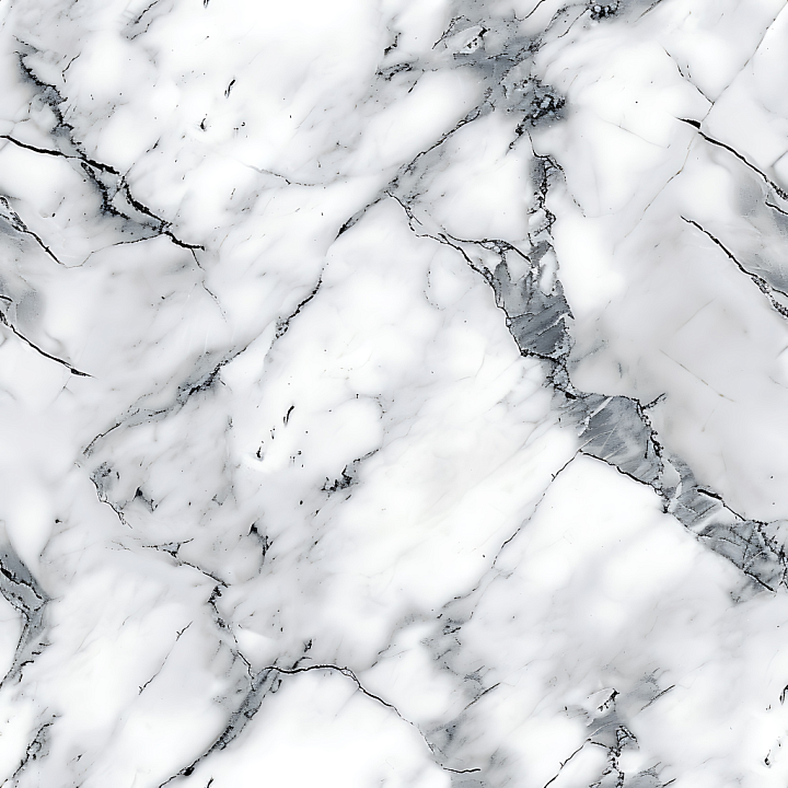 Carrara Gioia White Marble with Fine Veins seamless PBR texture preview