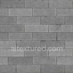 seamless Bricks Seamless Pbr Texture Gray Tileable Concrete Rough Modern Stylish texture 8k free download PBR