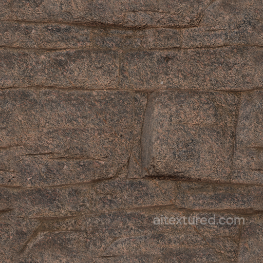 Dry Riverbed Rock - Riverbed Rock Rough Natural Terrain Rock seamless Rock PBR texture