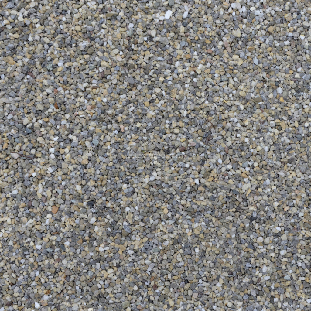 Seamless gravel PBR texture image