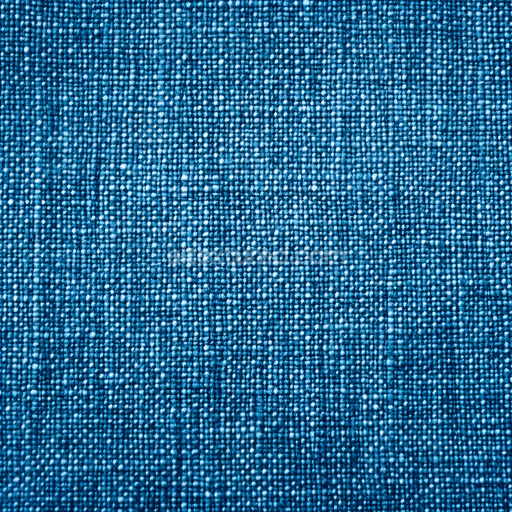 Seamless 3D Cracked Denim Fabric PBR Texture with Blue Worn Weave