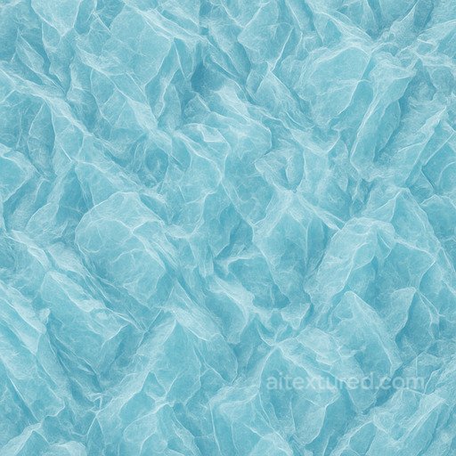 Decorative Glacier Ice Seamless Texture seamless Snow-ice PBR texture