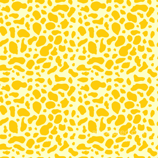 Leopard Print Fabric Texture with Yellow Spots on Pale Background seamless Leopard Print PBR texture