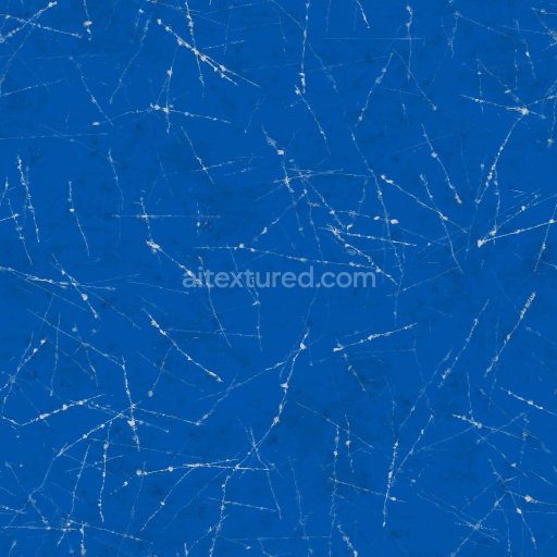 Metal Plate Covered by Scratched Paint Texture | Free PBR