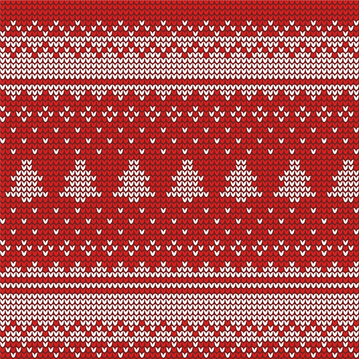 All Christmas Digital paper of Red & White Christmas Knitted Fabric wit… seamless PBR texture preview
