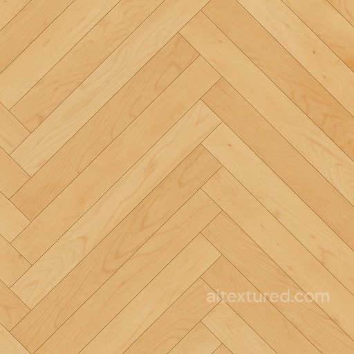 Natural Maple Parquet Seamless Texture seamless Parquet PBR texture