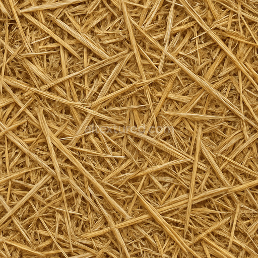 Loose Straw Seamless Texture
