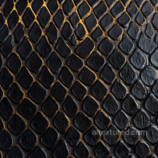 Reptile Skin Texture Featuring Scaled Dermal Patterns with Fine Detail seamless Skin PBR texture