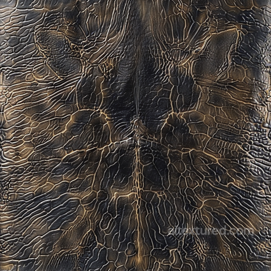 Cracked Black And Brown Leather Texture With Aged Distressed Grain Leather texture preview