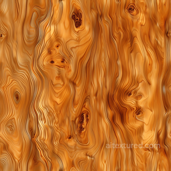Pine Wood Texture Featuring Flowing Grain and Pronounced Knots Wood texture preview