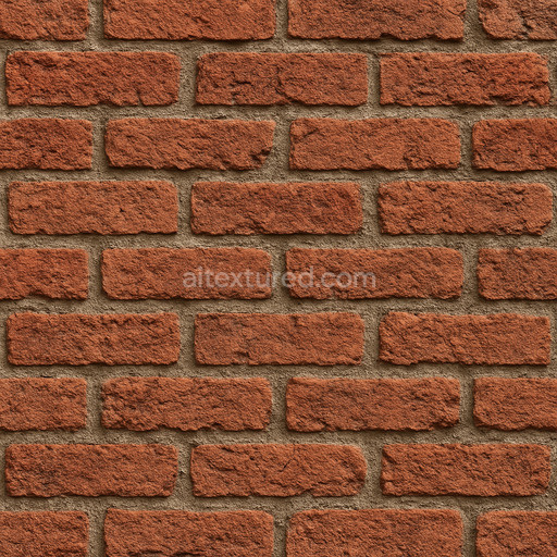 Rough Red Brick Texture Seamless 1024X1024