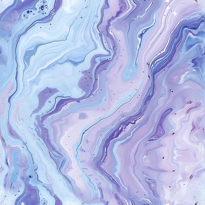 Abstract Agate Stone in Purple and Blue Tones seamless PBR texture preview