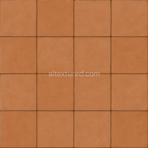 Clean Clay Tiles Texture Seamless 1024X1024