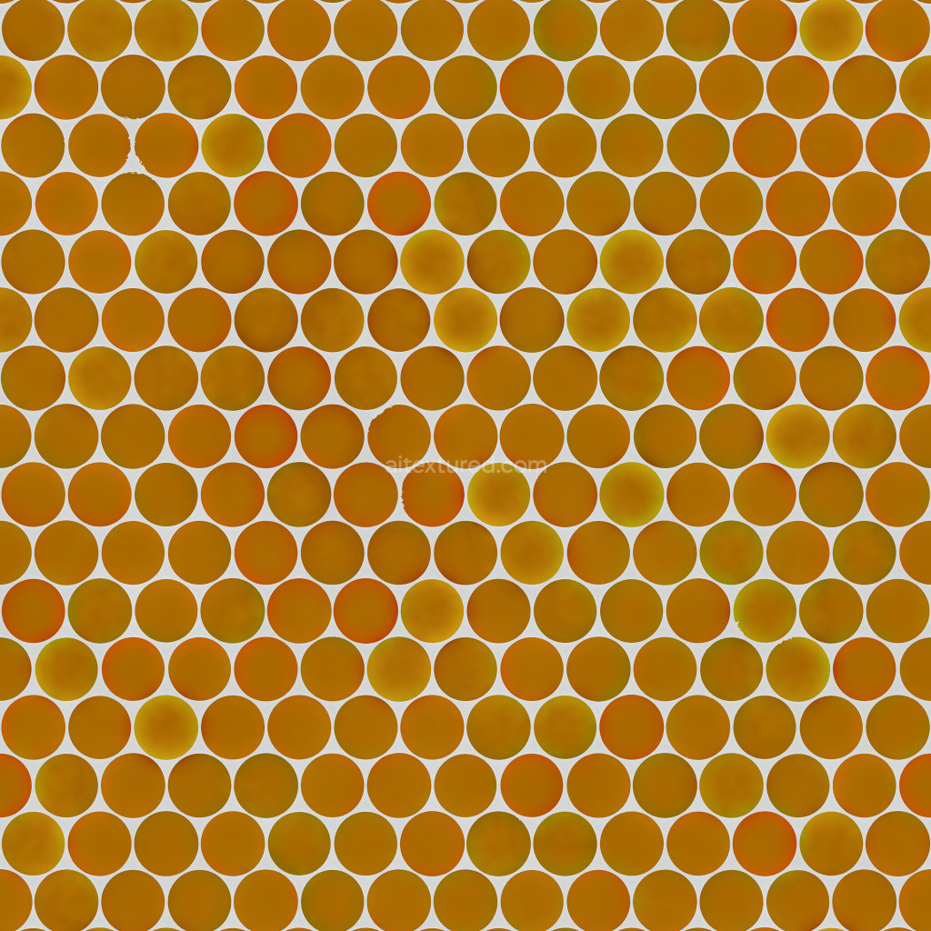 Seamless PBR tiles texture with circular pattern