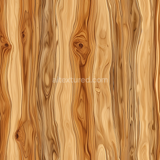 Preview — Seamless 3D Pine Wood Planks PBR Texture with Natural Knots and Warm Grain
