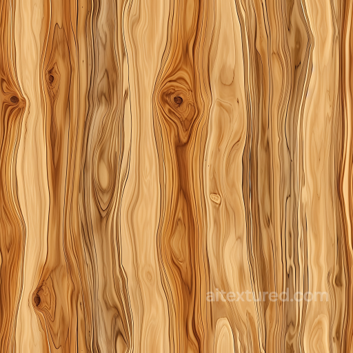 Pine Wood Planks PBR Texture with Natural Knots and Warm Grain seamless Wood PBR texture