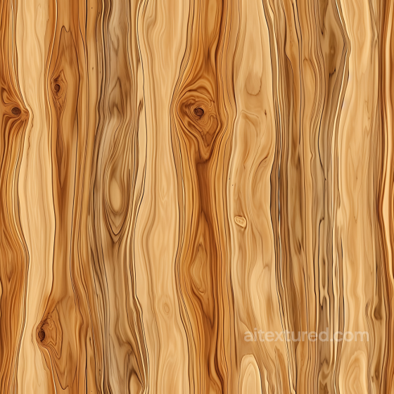 Pine Wood Planks PBR Texture with Natural Knots and Warm Grain Wood texture preview