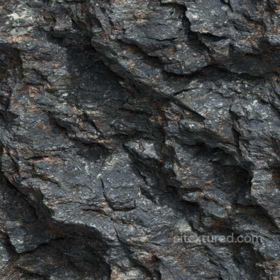 Stone Texture of Rough Rocky Cliff Wall with Natural Erosion and Color Variations Stone texture preview