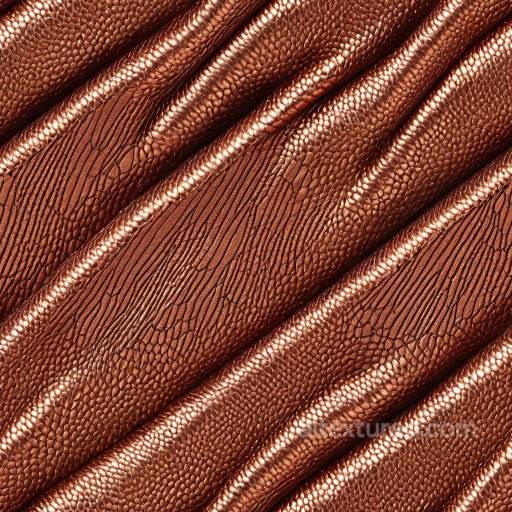 Metallic Crocodile Grain Leather PBR Texture with Glossy Finish seamless Leather PBR texture