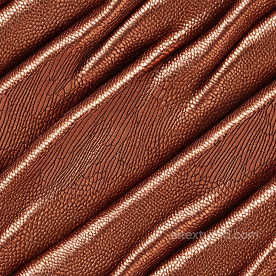 Metallic Crocodile Grain Leather PBR Texture with Glossy Finish Leather texture preview