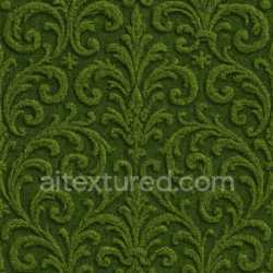 seamless Ornate Green Moss Texture Seamless texture 8k free download PBR