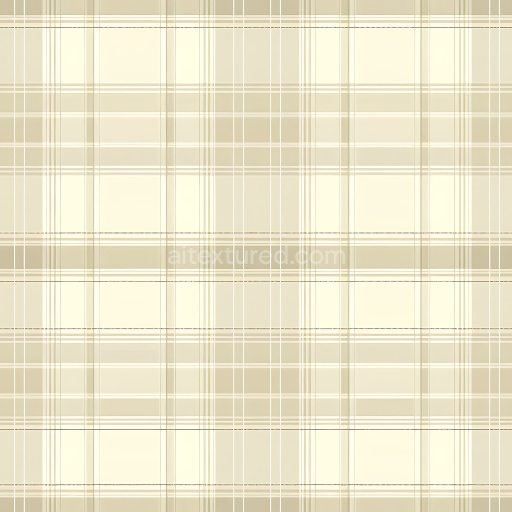 Preview — Seamless 3D Plaid Patterned Metal PBR Texture in Soft Beige Tones