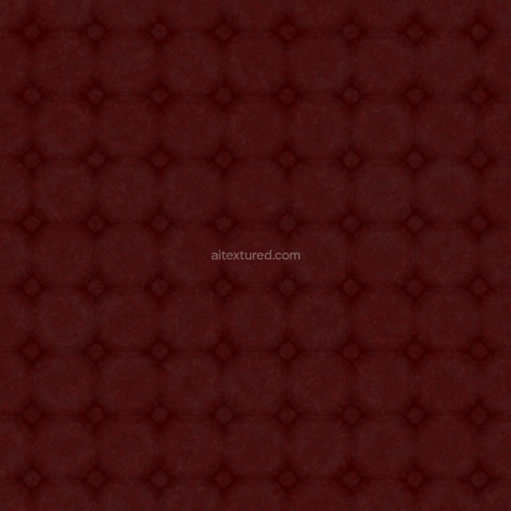 Seamless leather texture in dark color for 3D modeling