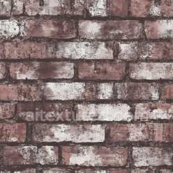 seamless Seamless 3D cracked brick wall PBR texture with weathered discoloration and chipped edges texture 8k free download PBR