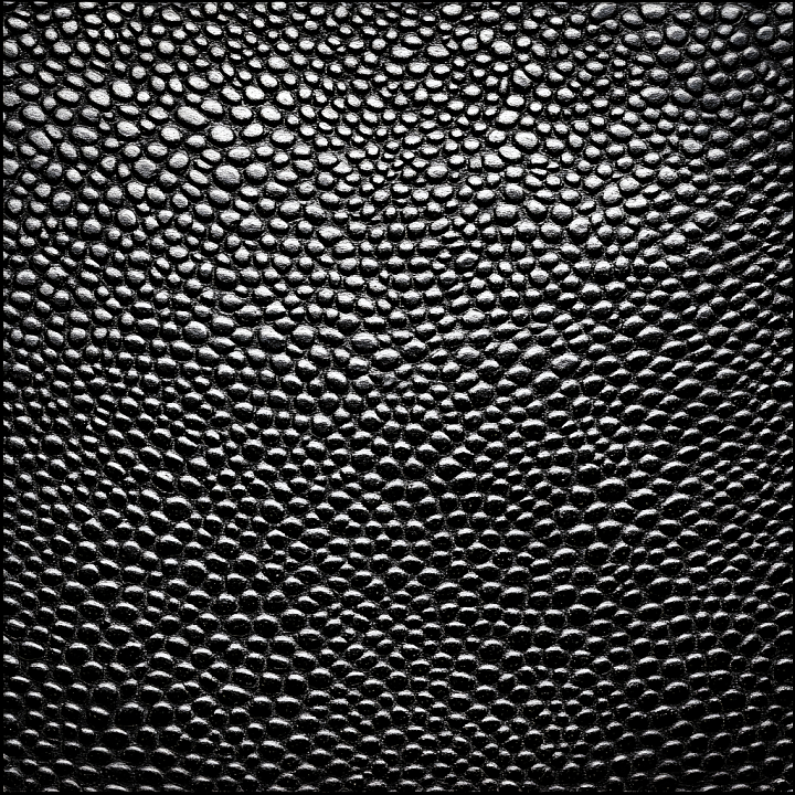 Detailed Black Reptilian Scale Skin seamless PBR texture preview
