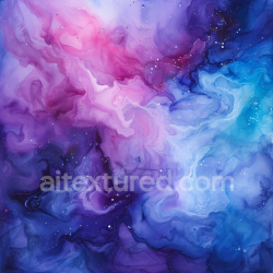 seamless Seamless 3D Alcohol Ink PBR Texture Featuring Pink and Blue Fluid Swirls with Soft Marbling texture 8k free download PBR