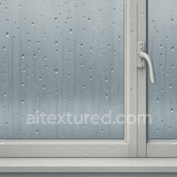 seamless Seamless 8k PBR 3d texture of window water droplets on smooth glass surface with subtle window fog texture 8k free download PBR