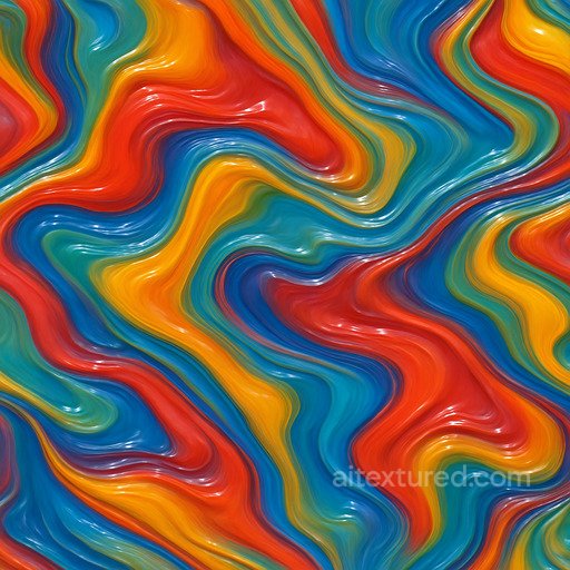 Seamless Glossy Paint Seamless Texture seamless Paint-coating PBR texture
