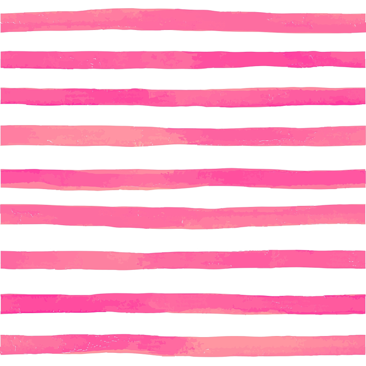 Pink Watercolor Stripes on White Background seamless PBR texture preview