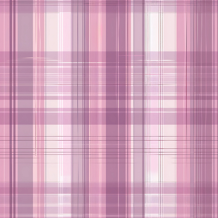 Subtle Pink and Mauve Plaid Fabric Pattern seamless PBR texture preview